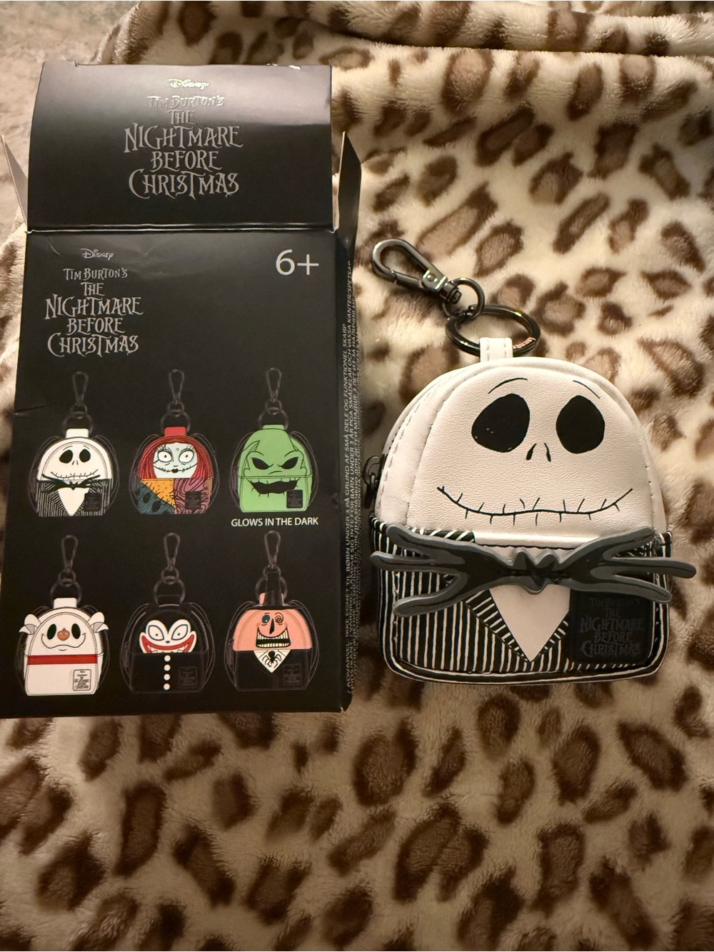 Loungefly Disney Nightmare Before Christmas Mystery Box Bag Charm - Jack S